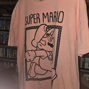 Licensed Super Mario T-Shirt Size Large